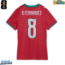 Portugal Bruno Fernandes #8 Hjemmedrakt Dame VM 2026 Kortermet
